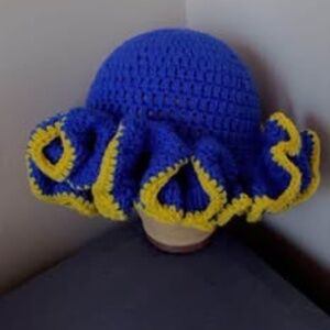 Crochet Ruffle Hat